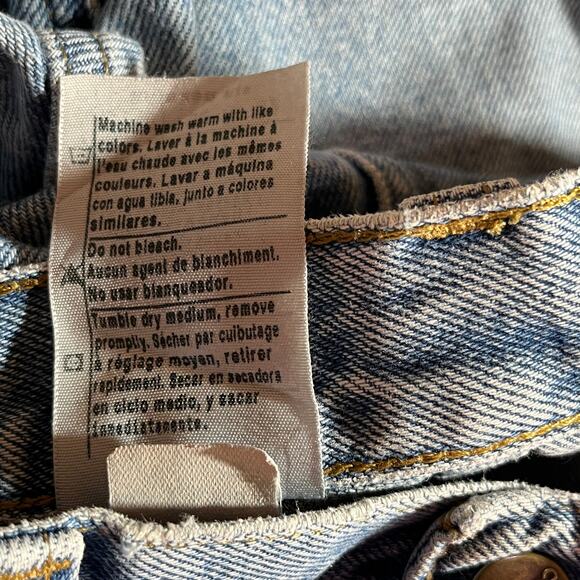 Carhartt Jeans Mens Size 38X32 Blue Stonewashed Denim Relaxed Fit Workwear 8460 - Picture 9 of 11